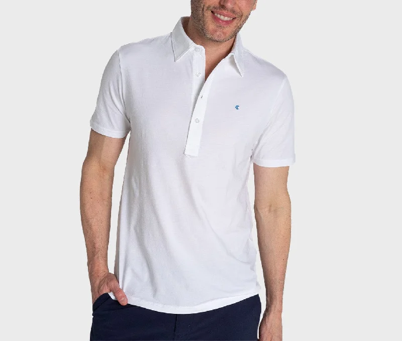 Slim Fit Top-Shelf Range Polo - Bright White