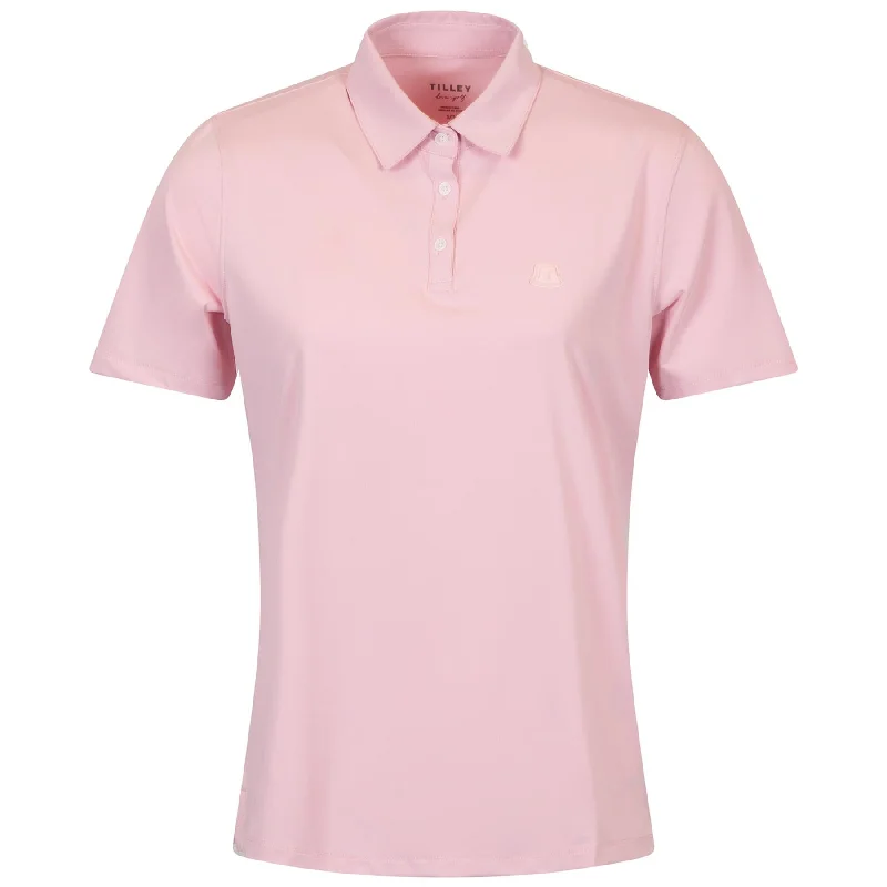 Womens Caddy Polo Pink - AW24